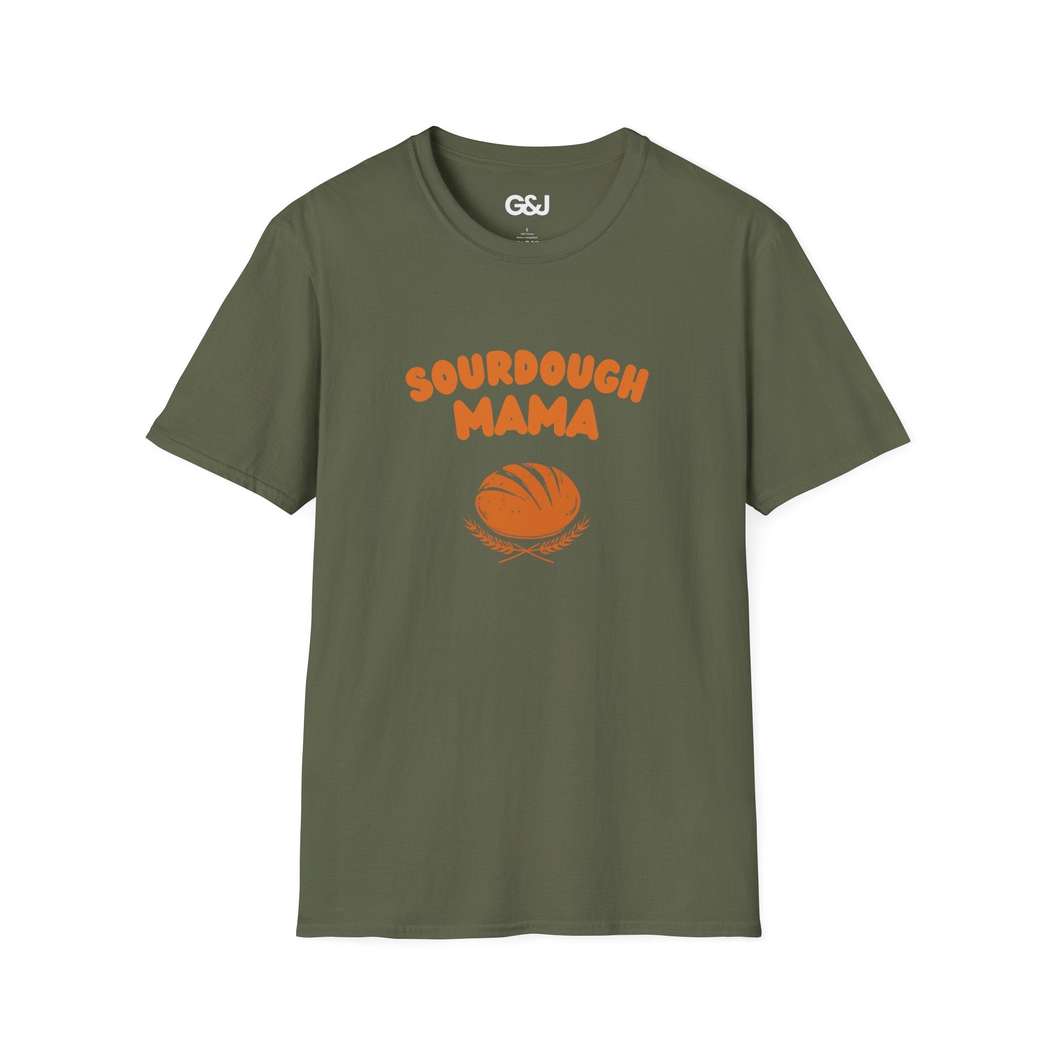 Sourdough Mama T-Shirt — Retro Bread Lover Tee for Bakers & Home Bakers