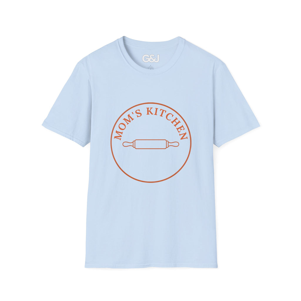 Mom's Kitchen T-Shirt — Vintage Rolling Pin Graphic, Mother's Day Gift