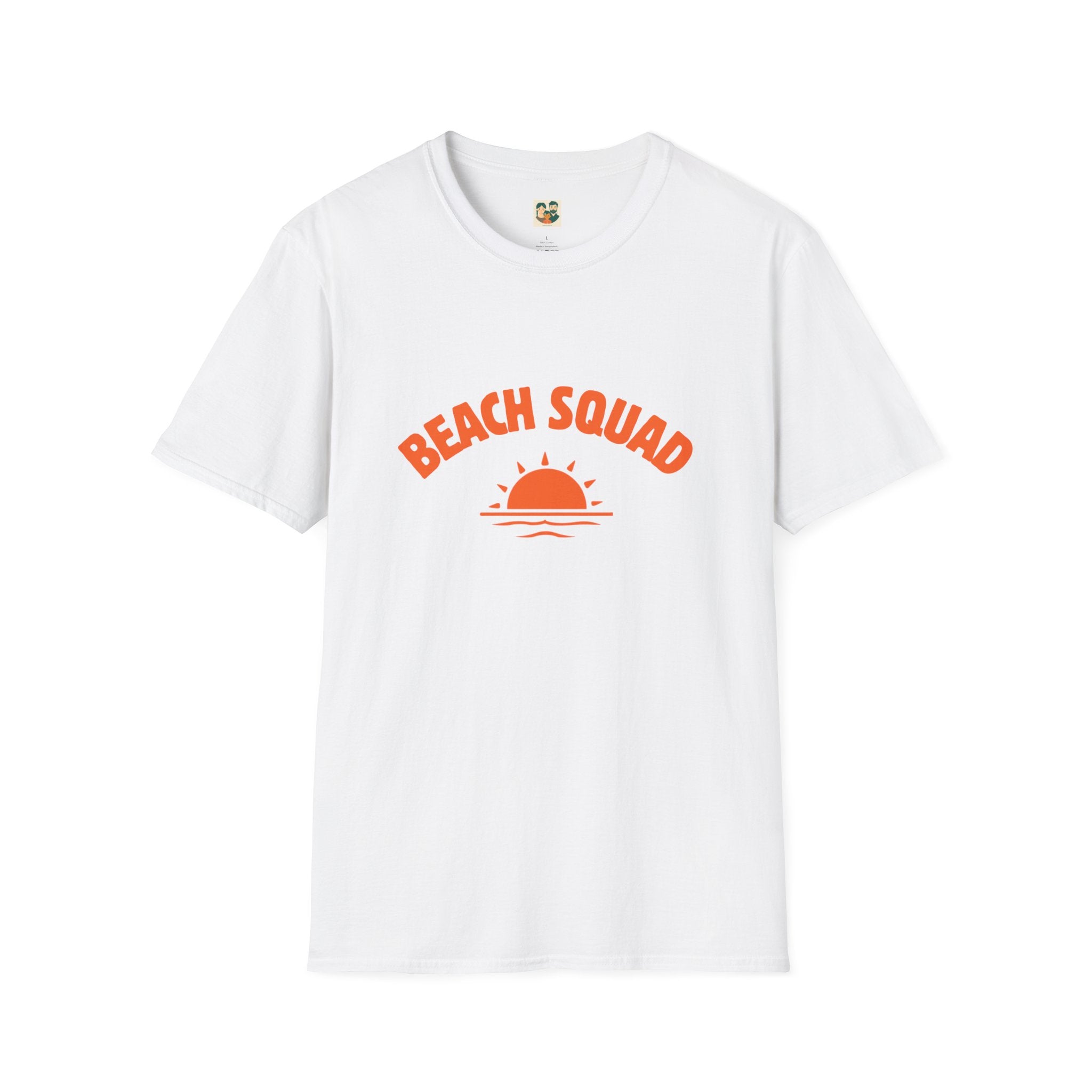Beach Squad T-Shirt — Retro Sunset Graphic Tee for Summer, Vacation & Coastal Gifts