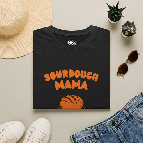 Sourdough Mama T-Shirt — Retro Bread Lover Tee for Bakers & Home Bakers