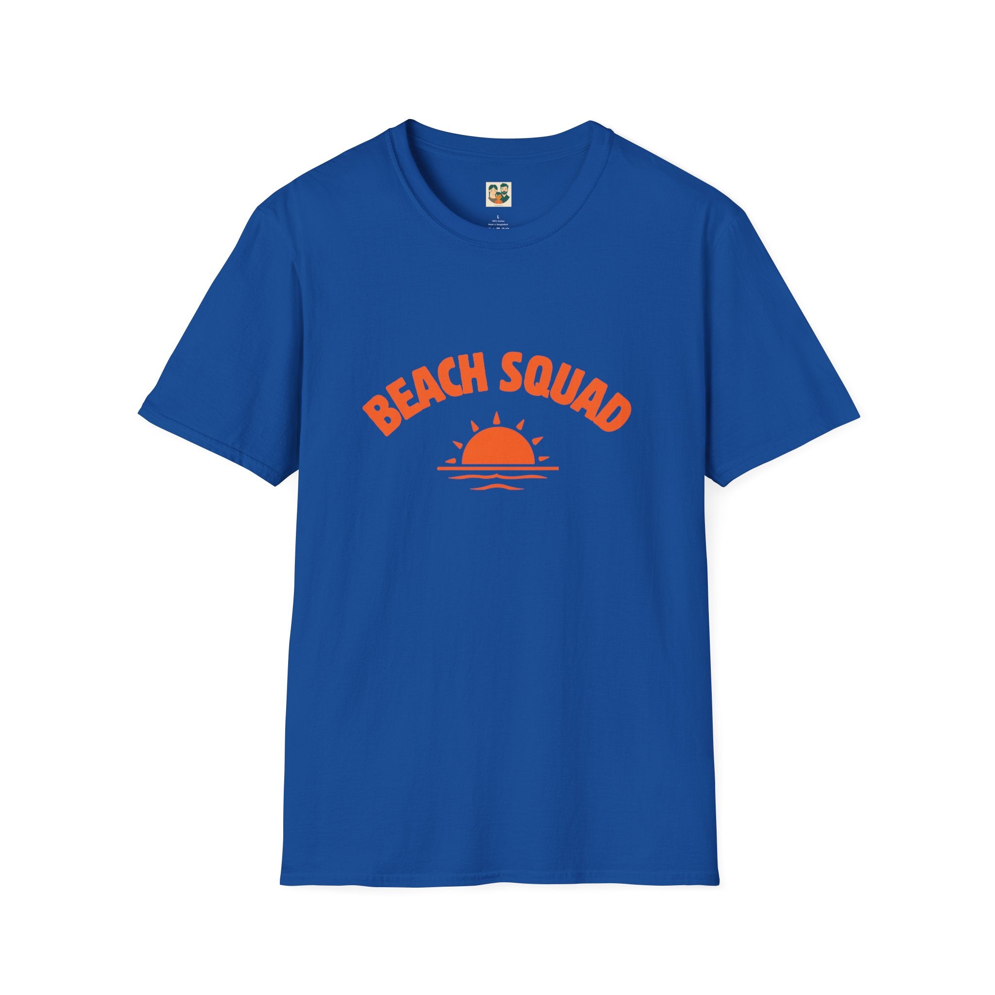 Beach Squad T-Shirt — Retro Sunset Graphic Tee for Summer, Vacation & Coastal Gifts