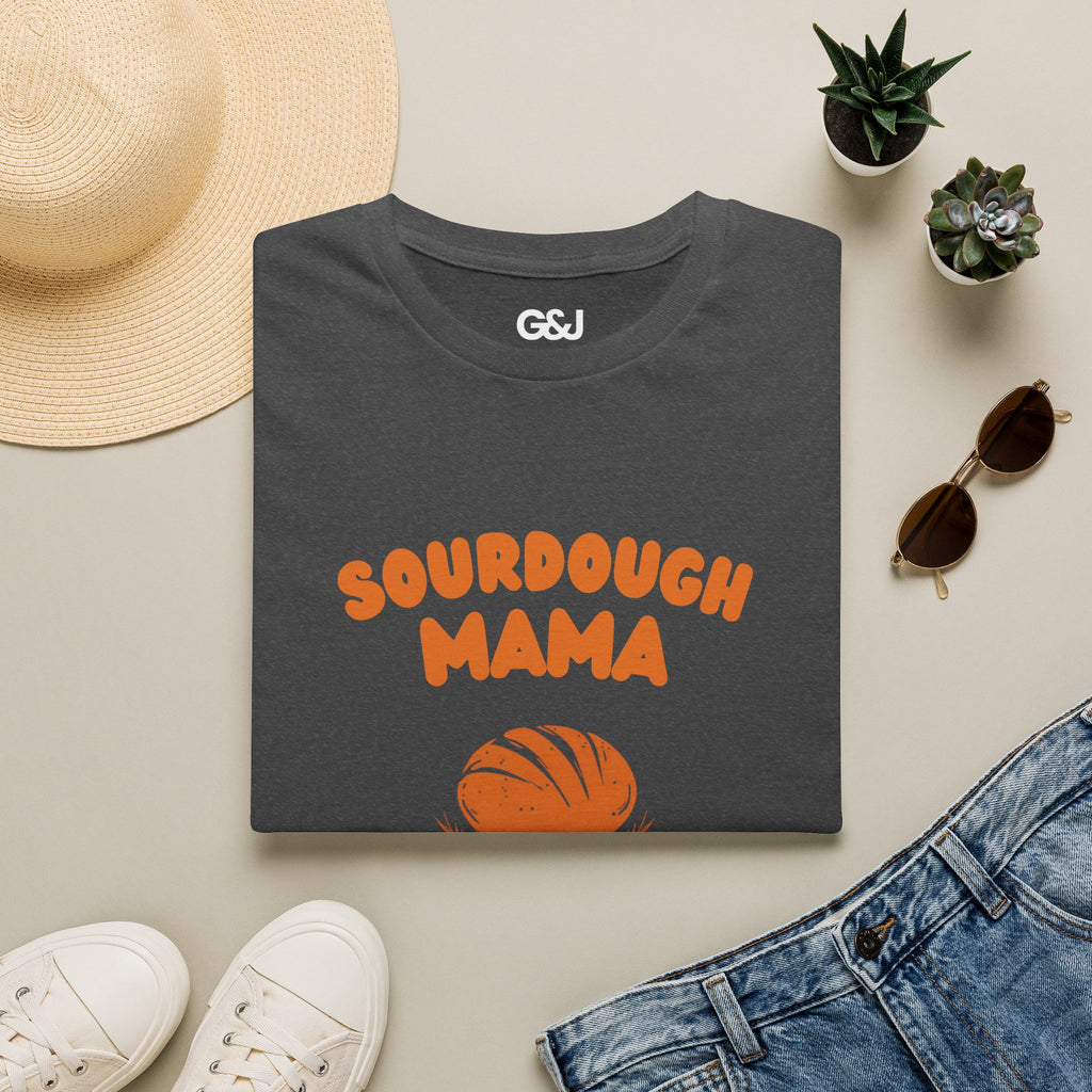 Sourdough Mama T-Shirt — Retro Bread Lover Tee for Bakers & Home Bakers