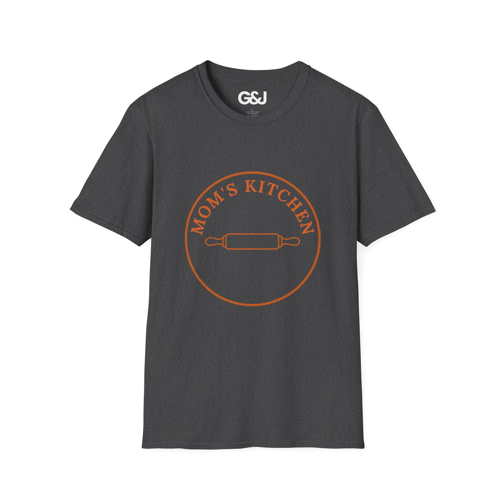 Mom's Kitchen T-Shirt — Vintage Rolling Pin Graphic, Mother's Day Gift