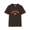 Beach Squad T-Shirt — Retro Sunset Graphic Tee for Beach Lovers