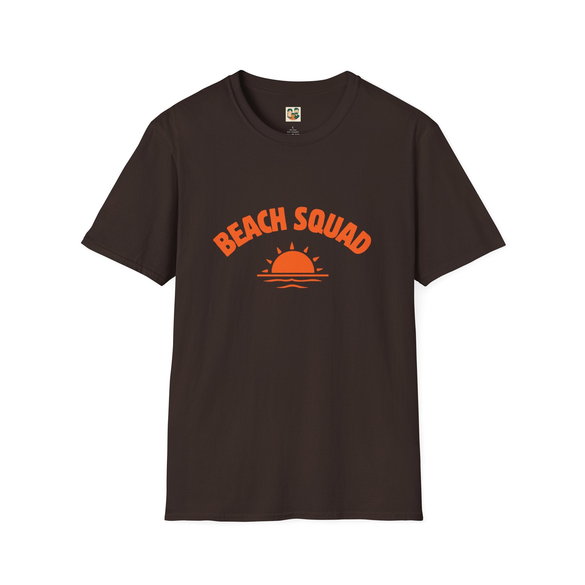 Beach Squad T-Shirt — Retro Sunset Graphic Tee for Summer, Vacation & Coastal Gifts