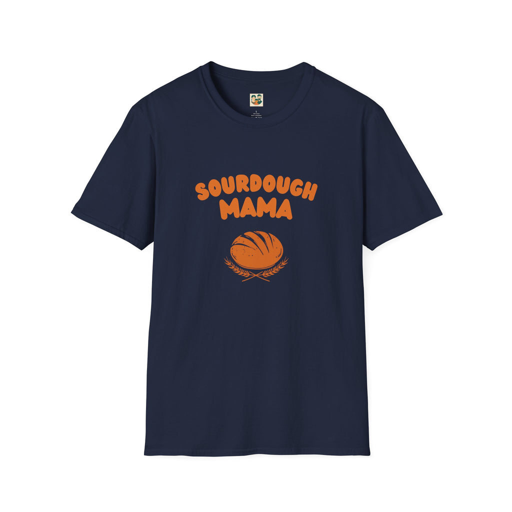Sourdough Mama T-Shirt — Cute Baker Shirt for Bread Lovers