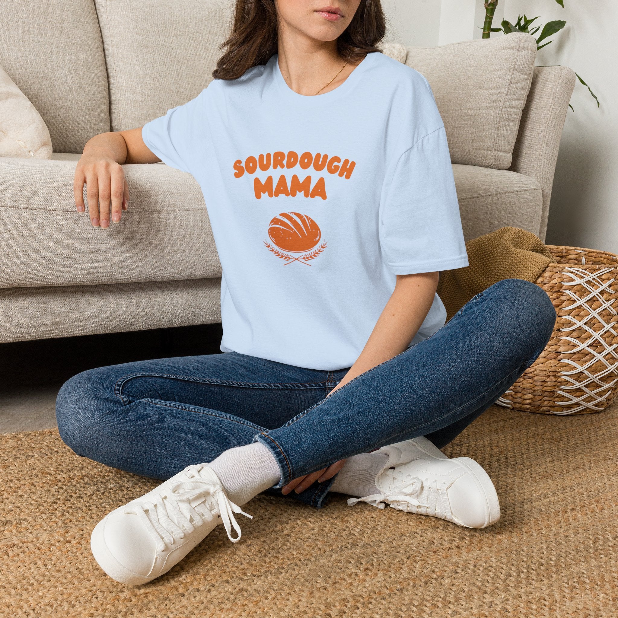 Sourdough Mama T-Shirt — Retro Bread Lover Tee for Bakers & Home Bakers