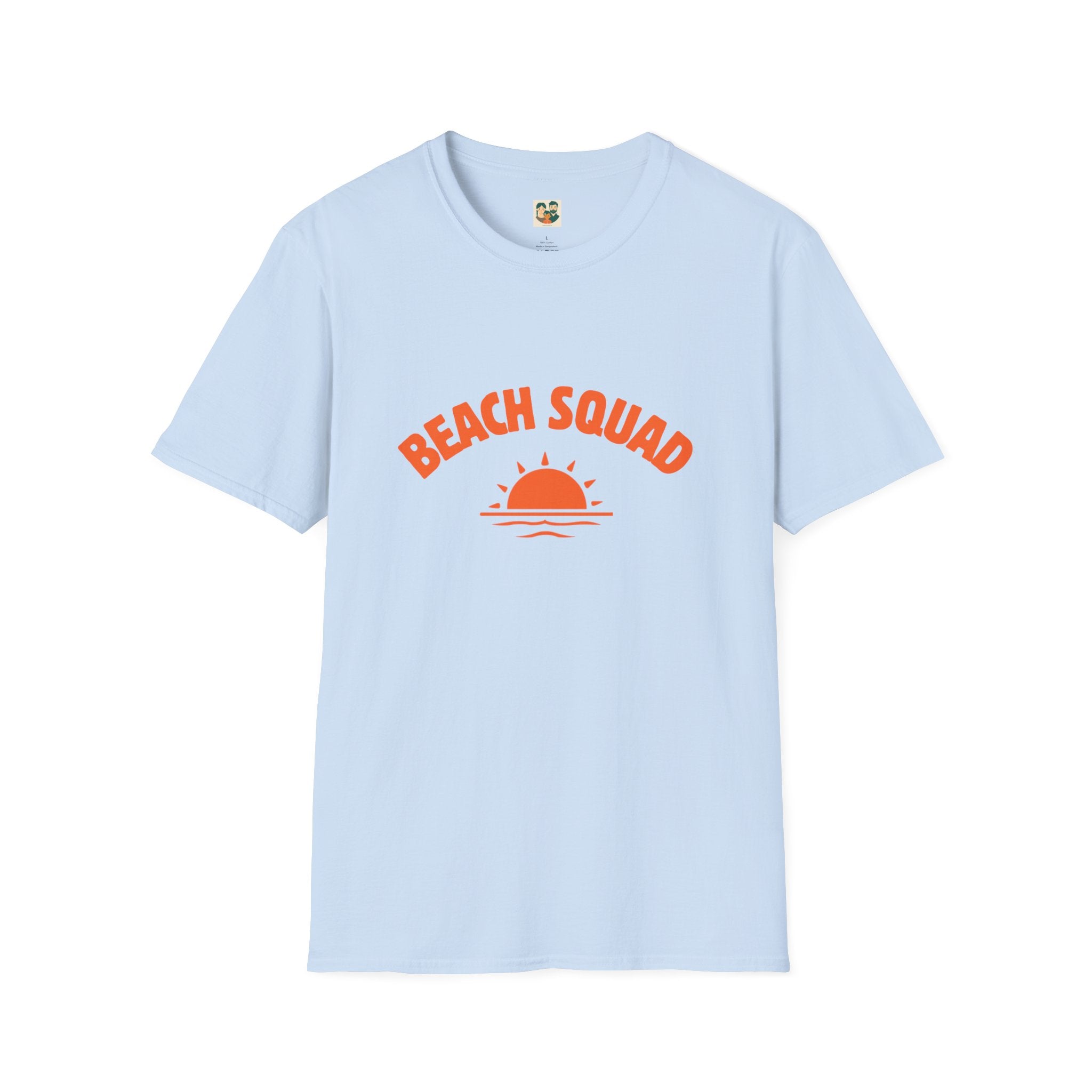 Beach Squad T-Shirt — Retro Sunset Graphic Tee for Summer, Vacation & Coastal Gifts