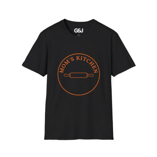 Mom's Kitchen T-Shirt — Vintage Rolling Pin Graphic, Mother's Day Gift