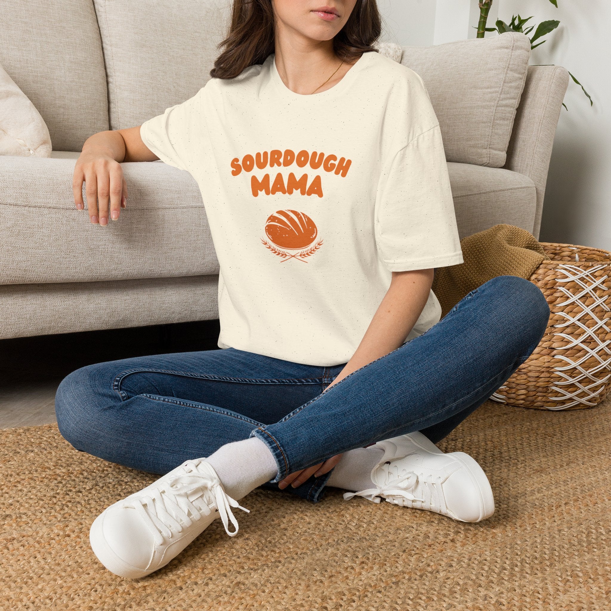 Sourdough Mama T-Shirt — Retro Bread Lover Tee for Bakers & Home Bakers