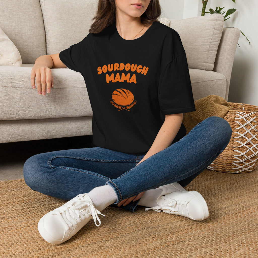 Sourdough Mama T-Shirt — Retro Bread Lover Tee for Bakers & Home Bakers