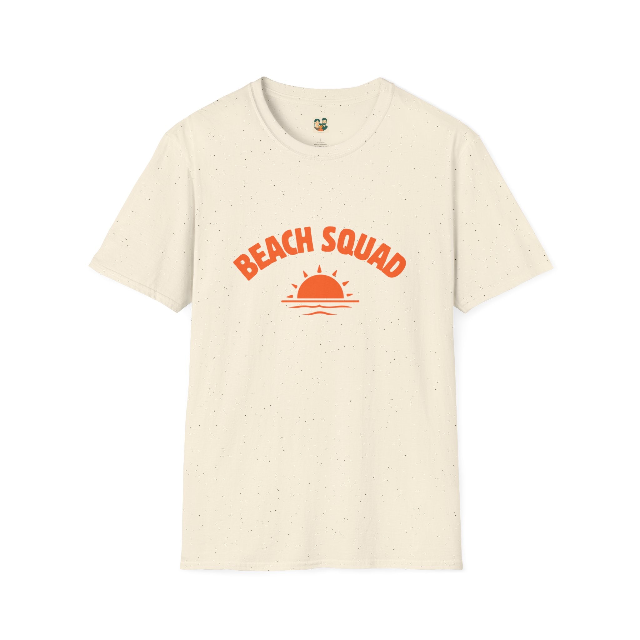 Beach Squad T-Shirt — Retro Sunset Graphic Tee for Summer, Vacation & Coastal Gifts