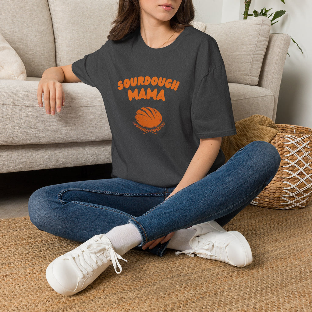 Sourdough Mama T-Shirt — Retro Bread Lover Tee for Bakers & Home Bakers