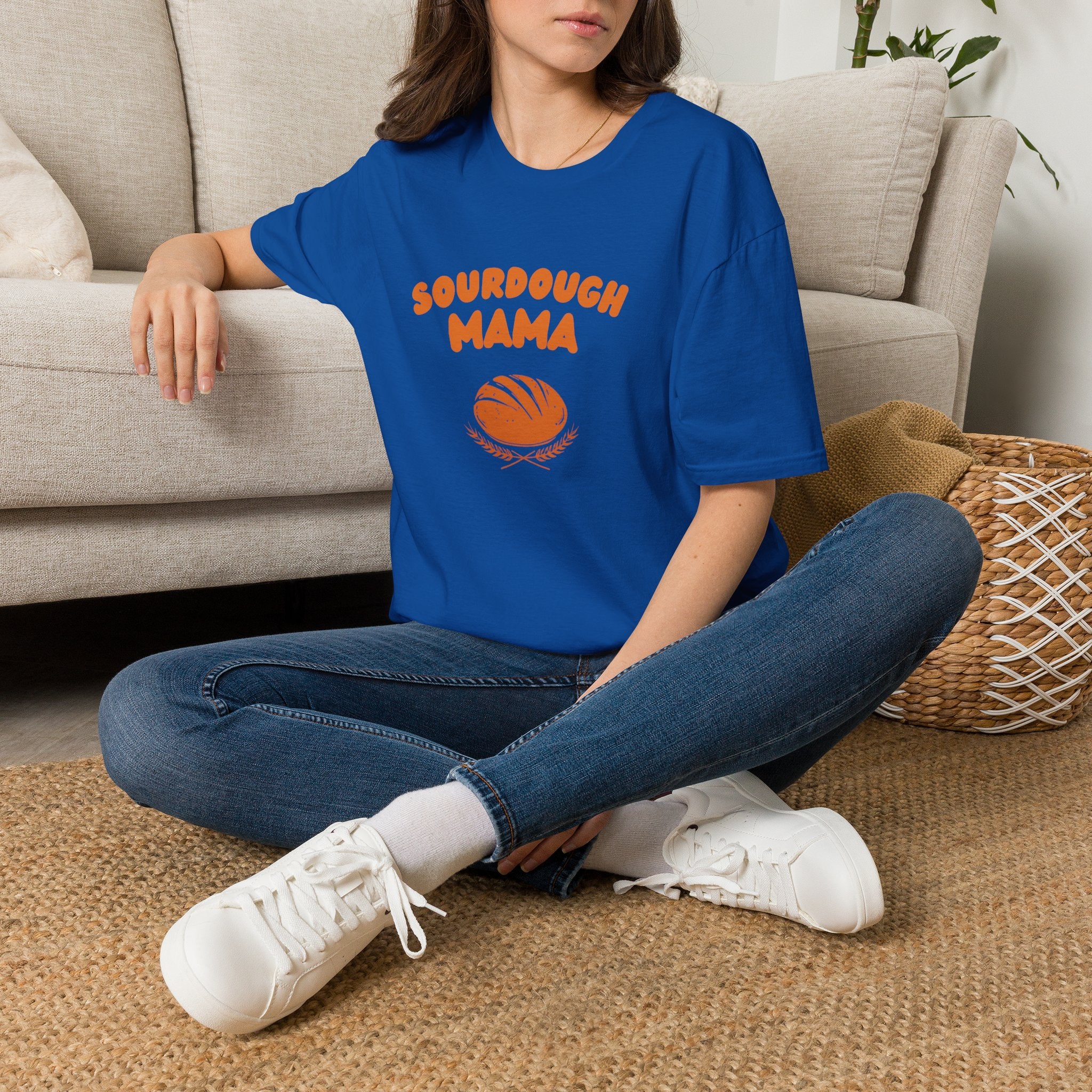 Sourdough Mama T-Shirt — Retro Bread Lover Tee for Bakers & Home Bakers
