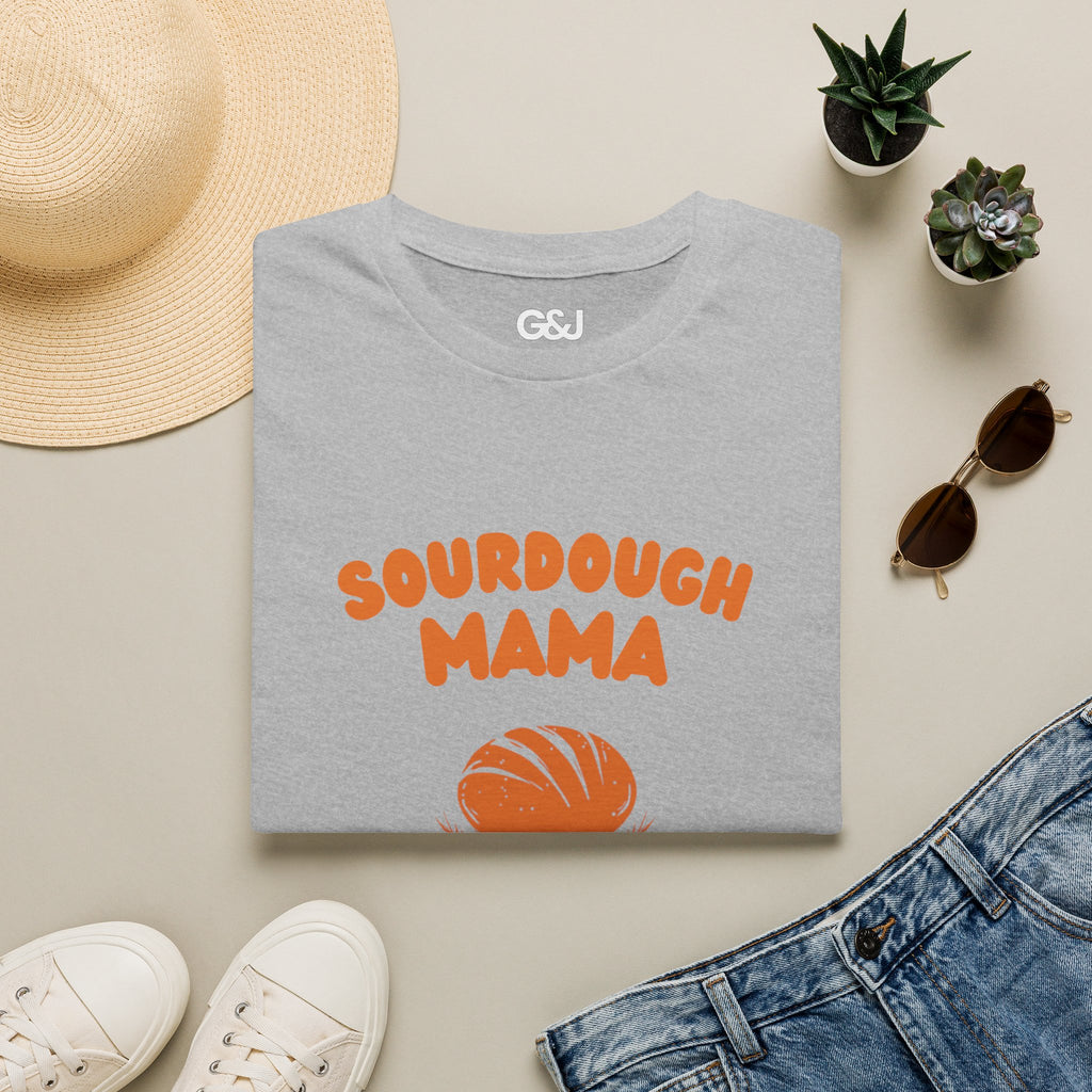Sourdough Mama T-Shirt — Retro Bread Lover Tee for Bakers & Home Bakers