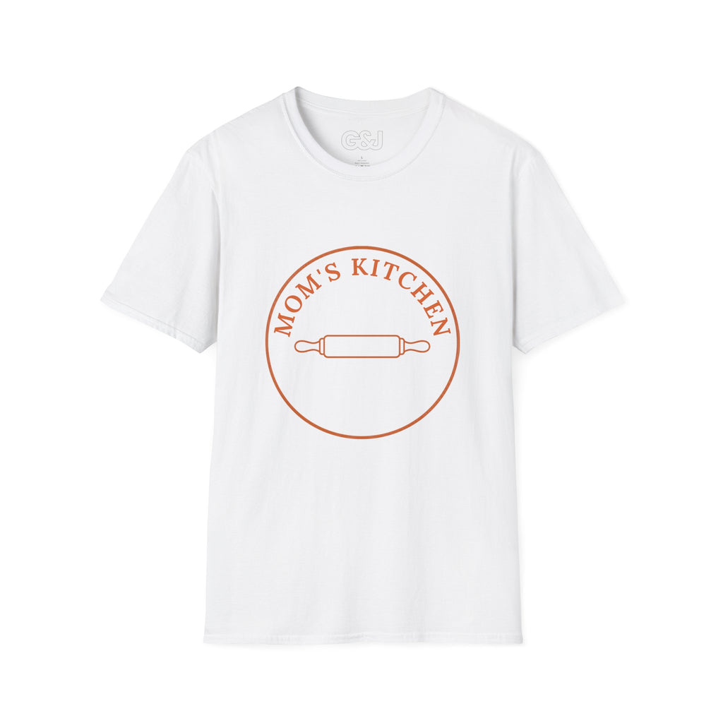 Mom's Kitchen T-Shirt — Vintage Rolling Pin Graphic, Mother's Day Gift