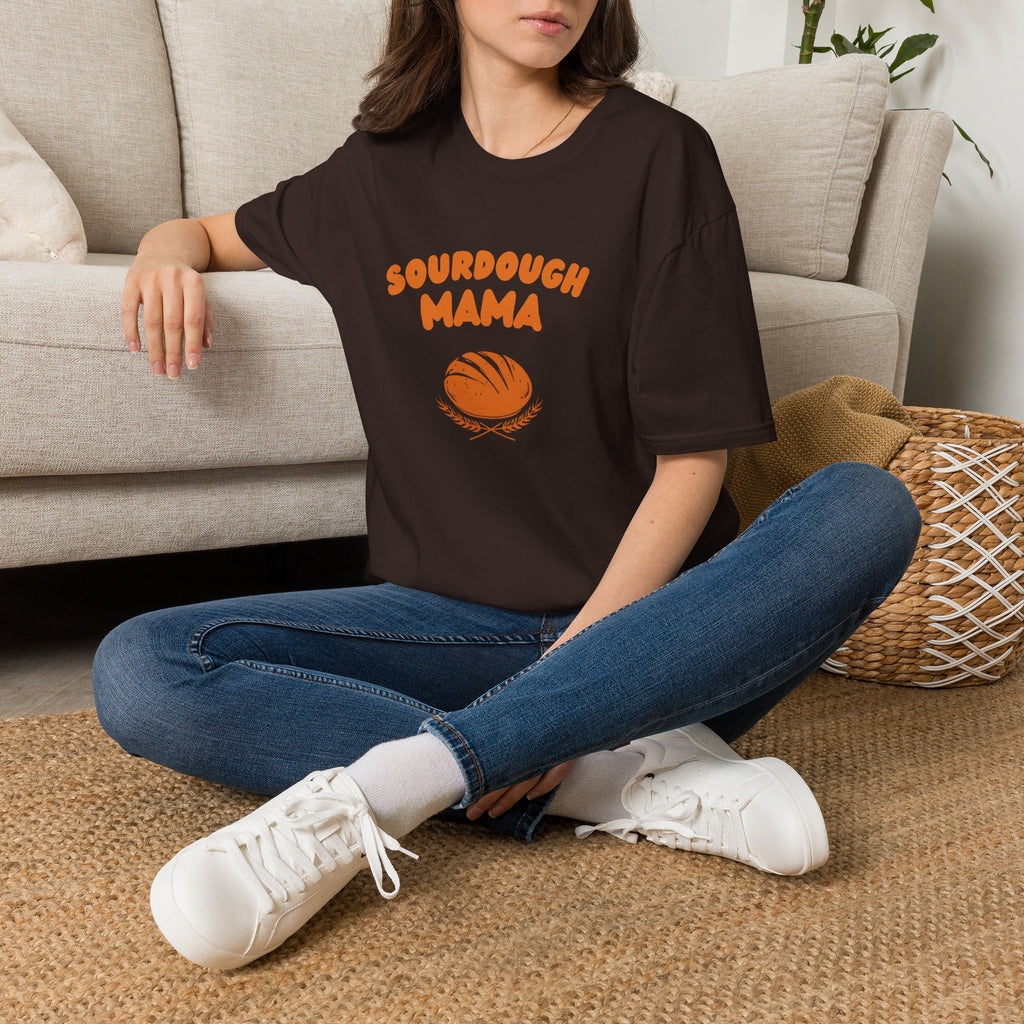 Sourdough Mama T-Shirt — Retro Bread Lover Tee for Bakers & Home Bakers