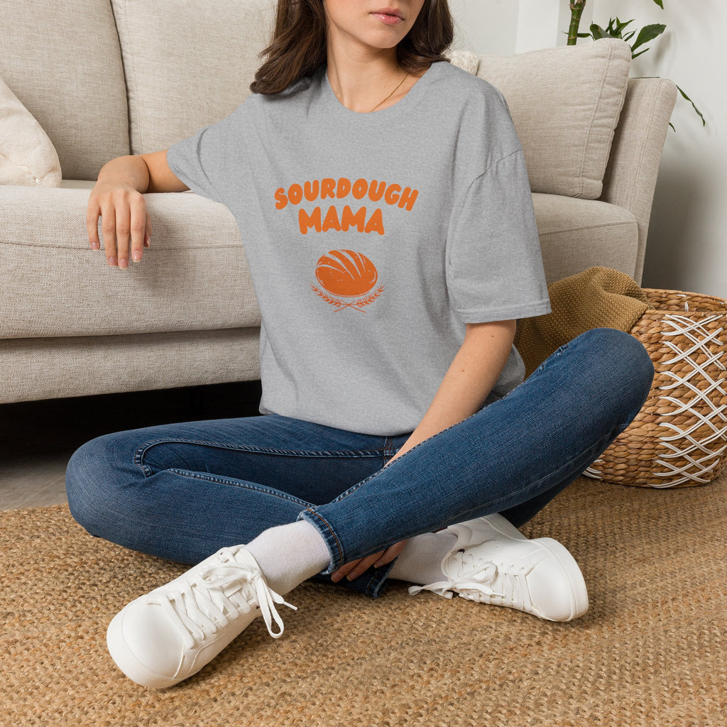 Sourdough Mama T-Shirt — Retro Bread Lover Tee for Bakers & Home Bakers
