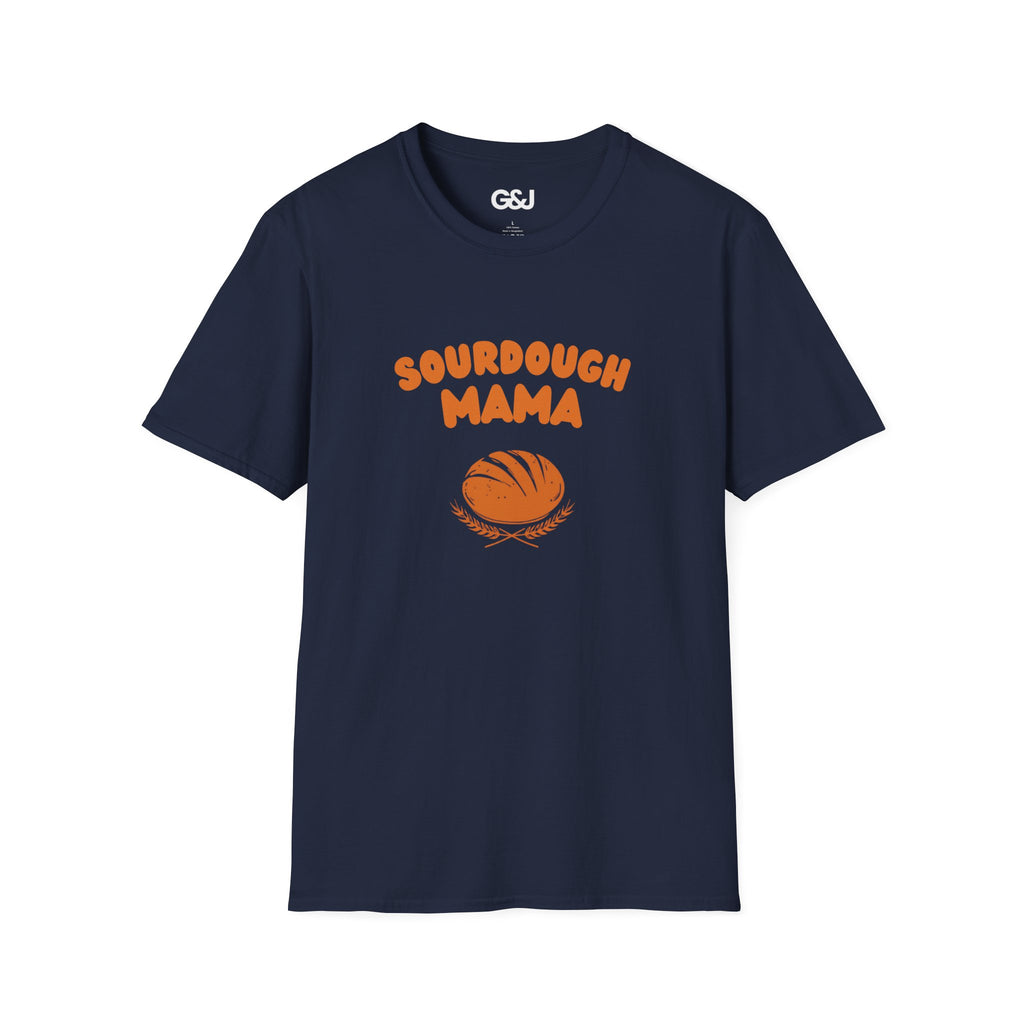 Sourdough Mama T-Shirt — Retro Bread Lover Tee for Bakers & Home Bakers