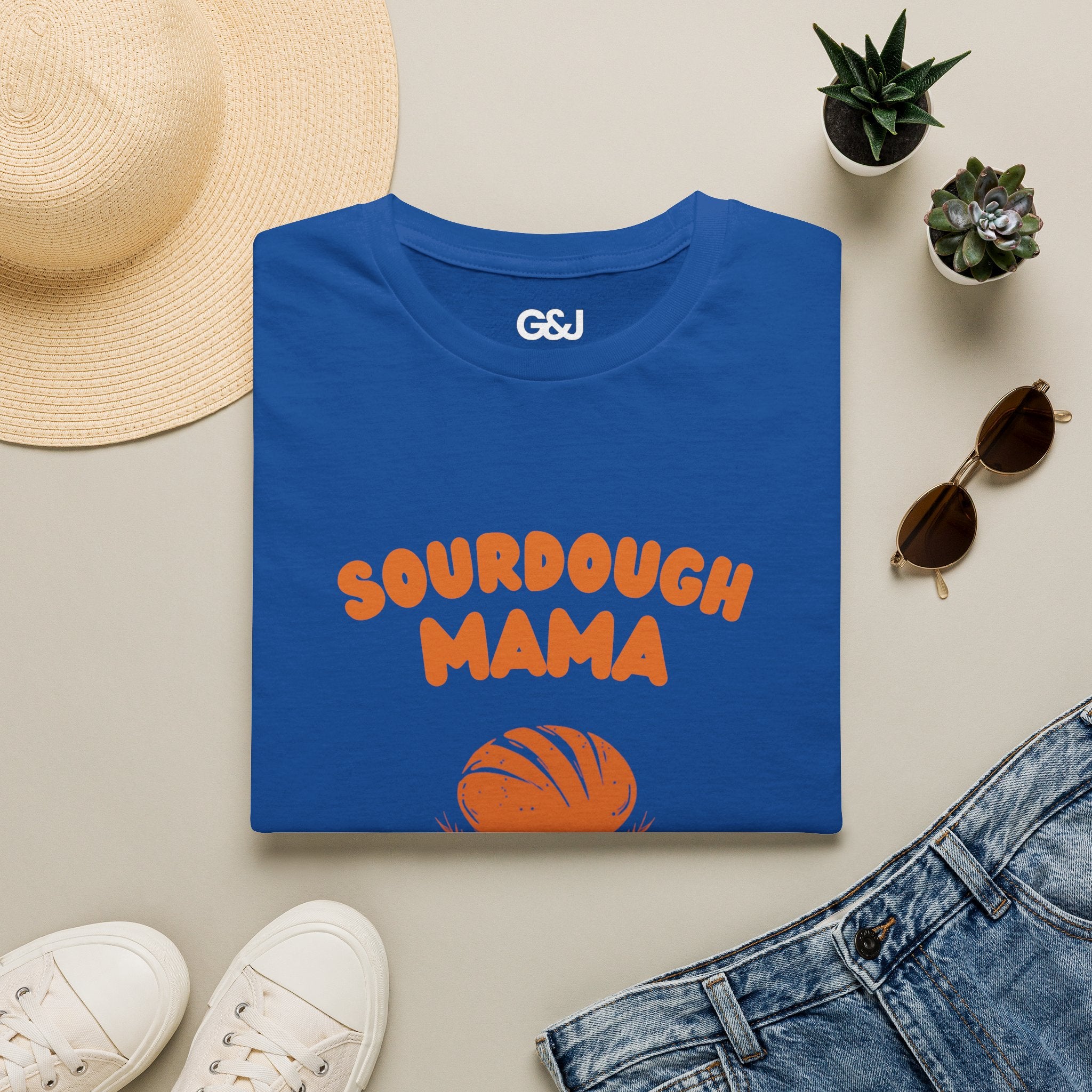 Sourdough Mama T-Shirt — Retro Bread Lover Tee for Bakers & Home Bakers