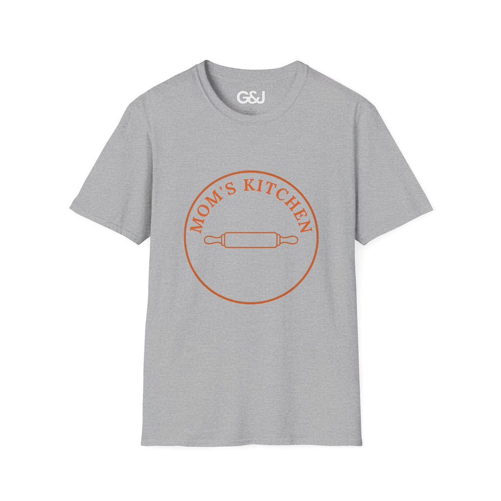 Mom's Kitchen T-Shirt — Vintage Rolling Pin Graphic, Mother's Day Gift