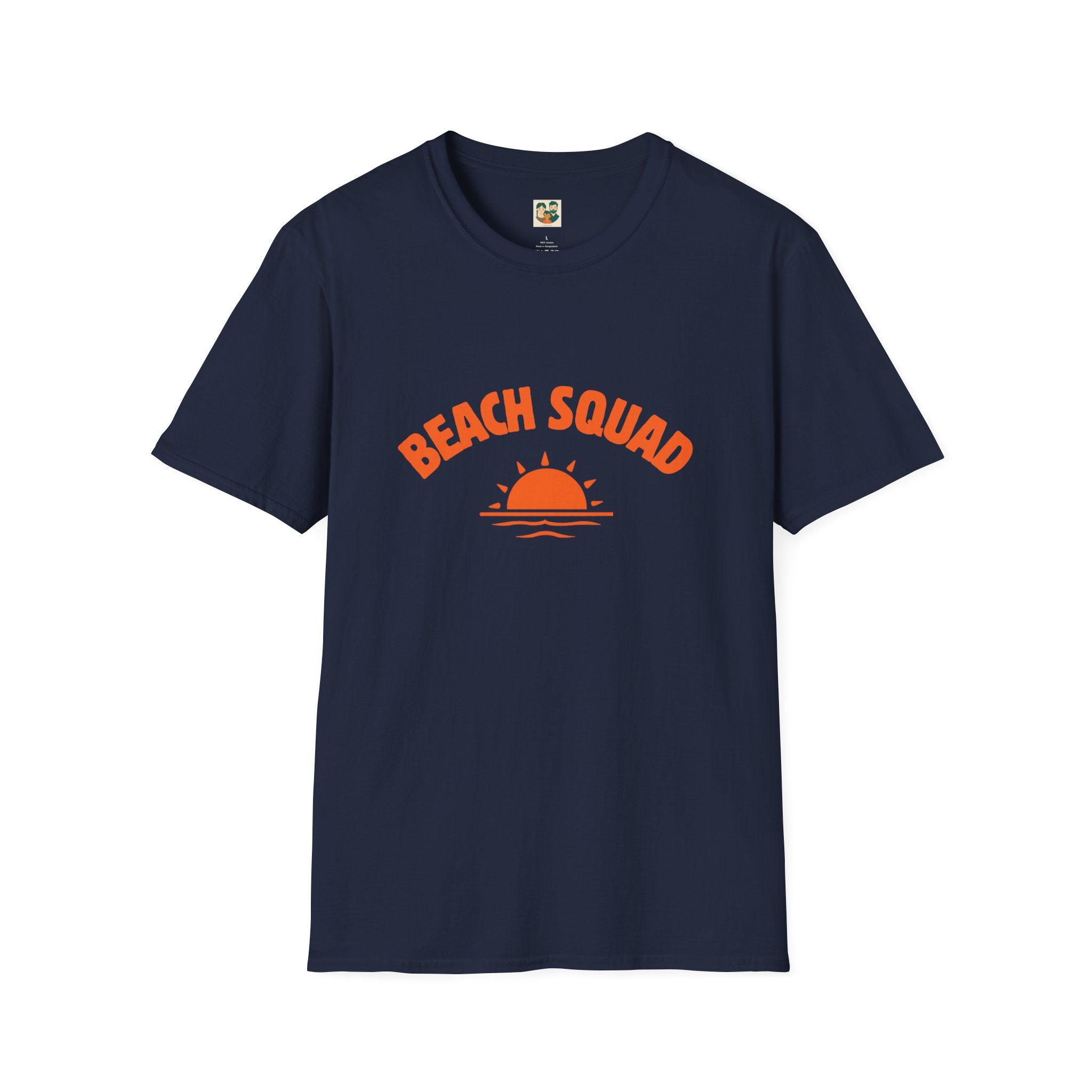 Beach Squad T-Shirt — Retro Sunset Graphic Tee for Summer, Vacation & Coastal Gifts